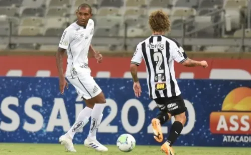 Foto: Ivan Storti/Santos FC – Wellington Tim só atuou pelo profissional do Santos em quatro partidas