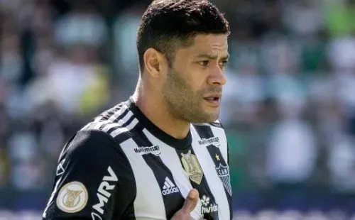 PR - Curitiba - 14/08/2022 - BRASILEIRO A 2022, CORITIBA X ATLETICO MG - Hulk jogador do Atletico-MG durante partida contra o Coritiba no estadio Couto Pereira pelo campeonato Brasileiro A 2022. Foto: Robson Mafra/AGIF