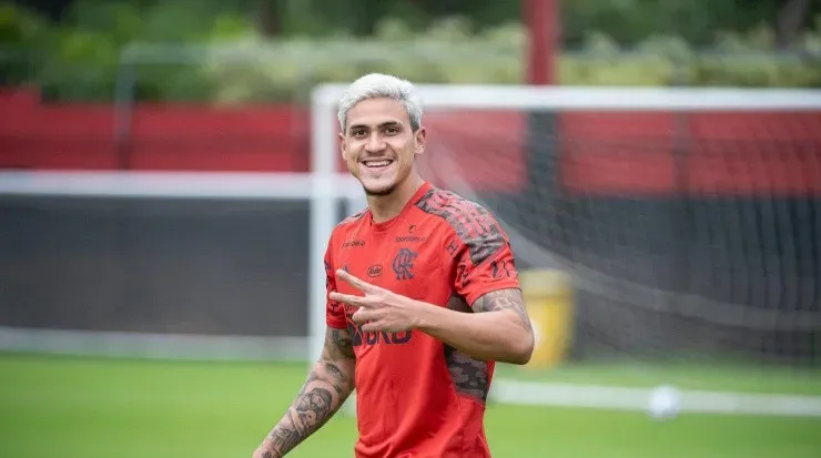 Casagrande rasgou elogios ao atacante Pedro, do Flamengo. Foto: Alexandre Vidal/ Flamengo