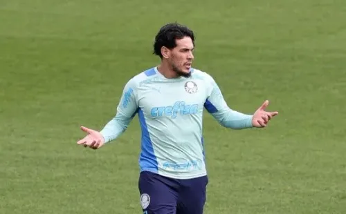 Foto: Cesar Greco / Ag. Palmeiras – Gómez foi convocado por Schelotto para defender Paraguai em amistosos