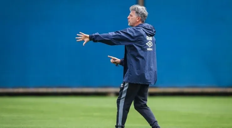 Foto: Lucas Uebel/Grêmio/Divulgação - Renato Portaluppi: técnico está em sua 4ª passagem como técnico do Grêmio