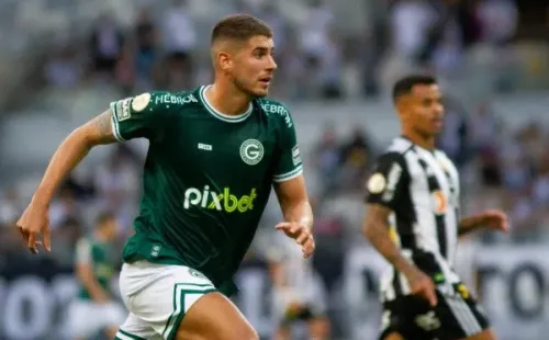 MG - Belo Horizonte - 20/08/2022 - BRASILEIRO A 2022 ATLETICO -MG X GOIAS - Pedro Raul jogador do Goias durante partida contra o Atletico-MG no estadio Mineirao pelo campeonato Brasileiro A 2022. Foto: Fernando Moreno/AGIF