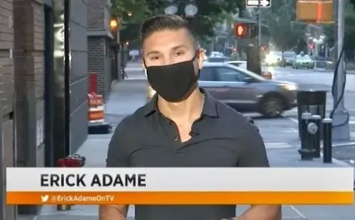 Erick Adame foi demitido após ter vídeos descobertos por emissora - Foto: Instagram @erickadameontv