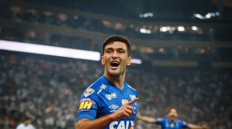 Arrascaeta em ação pelo Cruzeiro. Foto: Vinicius Silva/ Cruzeiro