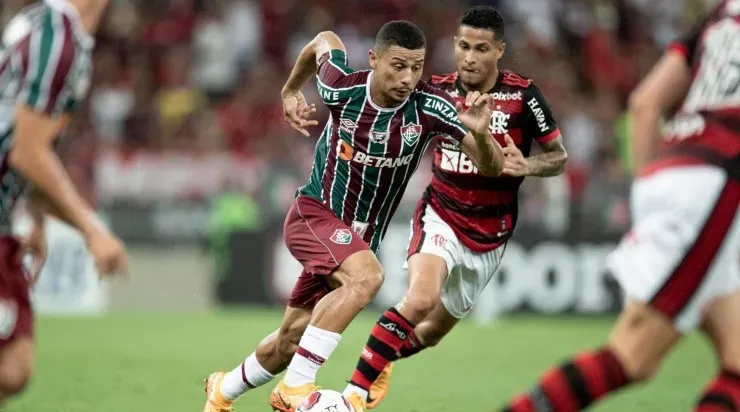 Foto: Jorge Rodrigues/AGIF - Em cinco clássicos no ano, o Fluminense venceu três vezes, com uma vitória do Flamengo e um empate.