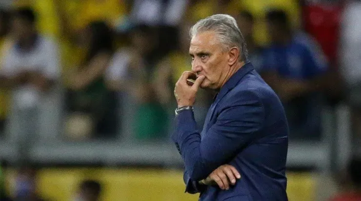 Torcida do Flamengo perdeu a paciência com o técnico Tite. Foto: Fernando Moreno/ AGIF