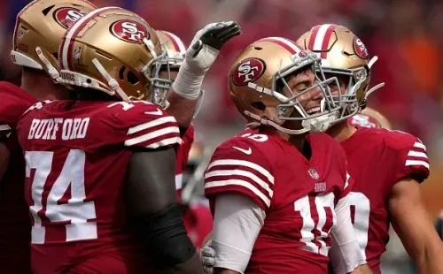 Garoppolo surpreendeu na semana 2. Créditos: Thearon W. Henderson/Getty Images