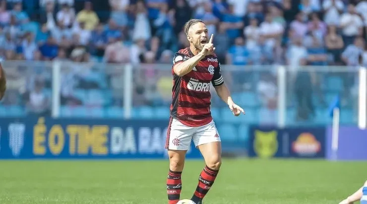 Foto: R.Pierre/AGIF - Diego é o camisa 10 do Fla há 5 anos.