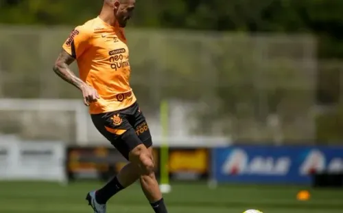 Foto: Rodrigo Coca/Ag.Corinthians – Renato Augusto participou do treino