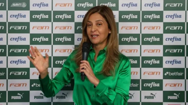 Leila Pereira explicou nesta terça-feira (27) porque não vendeu Rony e Danilo. Foto: César Greco/ Palmeiras