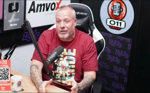 Foto: 011 Podcast/YouTube – Paulo Serdan relativizou o acontecido