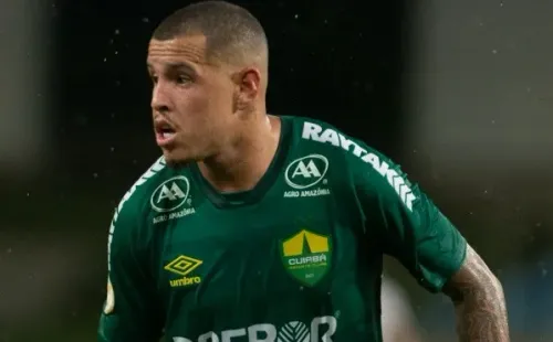 Foto:Gil Gomes/AGIF – Sidcley marcou o gol do Cuiabá