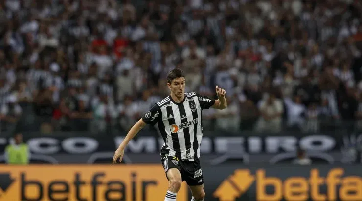 Nacho Fernandez pode deixar o Atlético em 2023. Foto: Bruno Sousa/ Atlético Mineiro
