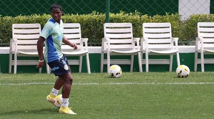 Foto: Cesar Greco/SEP - Endrick é uma das principais esperanças.