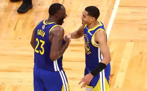 Green e Poole durante o Finals da última temporada. Créditos: Adam Glanzman/Getty Images