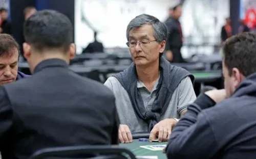 Ricardo Nakamura durante o BSOP Winter Millions em São Paulo (Foto: Divulgação/BSOP)