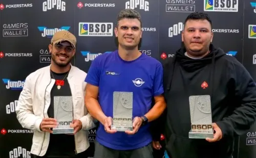 Pódio PL Omaha 5 Cards (Foto: Rafael Terra/BSOP)
