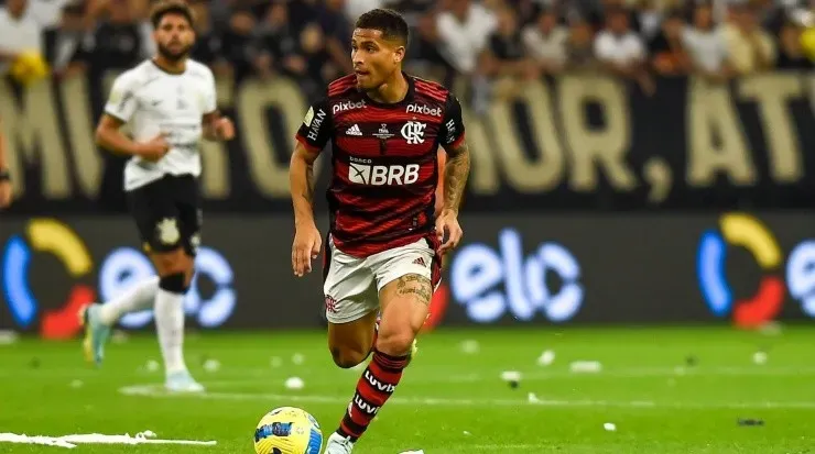 Foto: Marcelo Cortes/Flamengo - João Gomes marcou dois gols no ano.