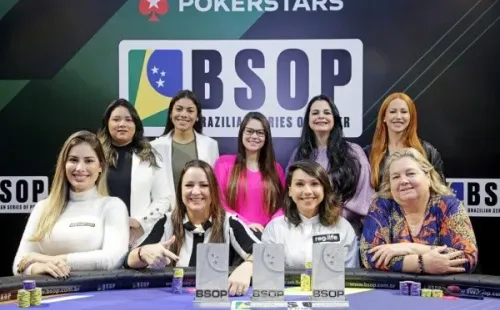 Mesa final Ladies Event BSOP Gramado (Foto: Divulgação/BSOP)