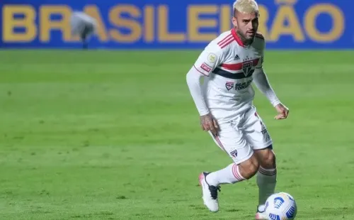 Liziero está emprestado pelo São Paulo (Foto: Marcello Zambrana/AGIF)