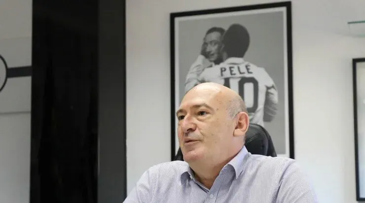 Rueda não conseguiu contratar Luxemburgo para o Santos. Foto: Ivan Storti/ Santos