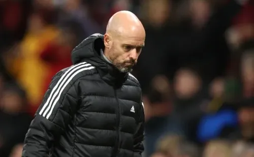 Foto: Alex Pantling/Getty Images – Eric ten Hag afastou CR7 do Manchester United