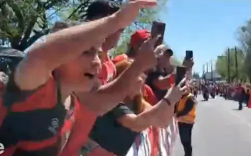 Foto:Reprodução Vídeo GE/ Torcida do Athletico-PR.