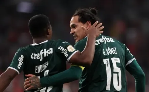 Foto: Cesar Greco – Gómez já havia avisado Abel sobre qualidade de Endrick nos treinos no Palmeiras