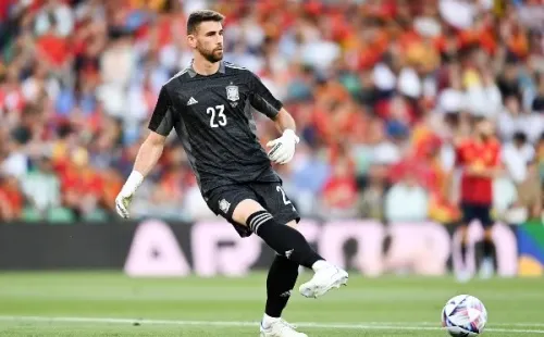 Foto:David Ramos/Getty Images – Unai Simón é um dos goleiros observados pelo United