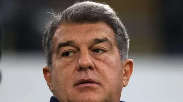 Laporta quer apresentar um plano de carreira para Endrick no meio do ano que vem. Foto:Alexander Hassenstein/Getty Images