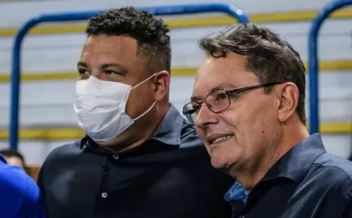 Foto: Gustavo Aleixo/Cruzeiro – Ronaldo e Pedrinho BH são fortes investidores do Cruzeiro para 2023