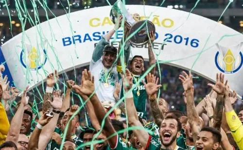 Foto: Marcello Zambrana/AGIF – Palmeiras foi campeão brasileiro em 2016