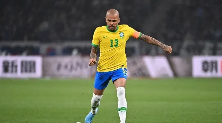Daniel Alves irá disputar mais uma Copa do mundo pela Seleção Brasileira. Foto:Getty Images