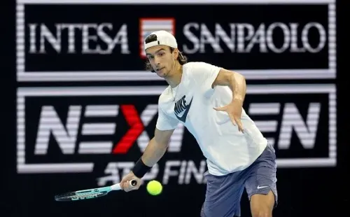 Musetti, o principal nome de Milão. Créditos: Matthew Stockman/Getty Images