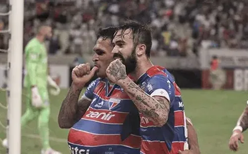 Foto: Reprodução: Fortaleza derrotou o Palmeiras no Brasileirão de 2021