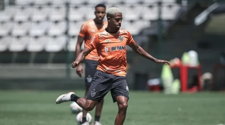 Keno está na lista de alvos do Fluminense para a próxima temporada. Foto: Pedro Souza/ Atlético Mineiro