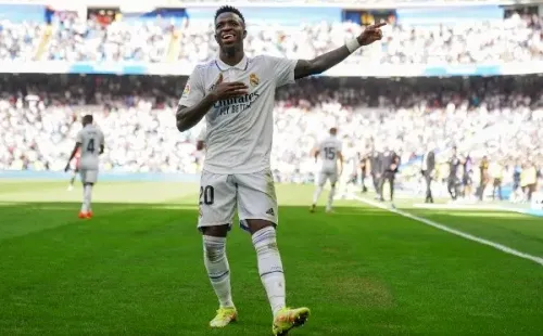 Photo by Angel Martinez/Getty Images - Craque do Real Madrid, Vinicius Júnior é uma das esperanças da torcida brasileira na busca pelo hexa