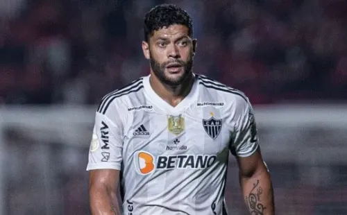 GO - Goiania - 04/09/2022 - BRASILEIRO A 2022 ATLETICO-GO X ATLETICO-MG - Hulk jogador do Atletico-MG durante partida contra o Atletico-GO no estadio Antonio Accioly pelo campeonato Brasileiro A 2022. Foto: Isabela Azine/AGIF