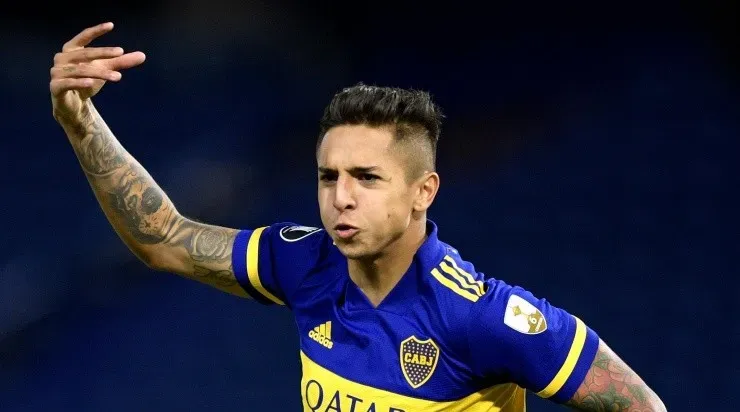 (Photo by Juan Mabromata-Pool/Getty Images) - Almendra é desejado por Cruzeiro, Internacional e Flamengo.