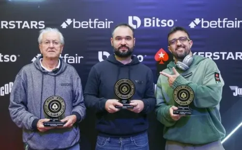 Pódio do BSOP (Foto: Divulgação/BSOP)