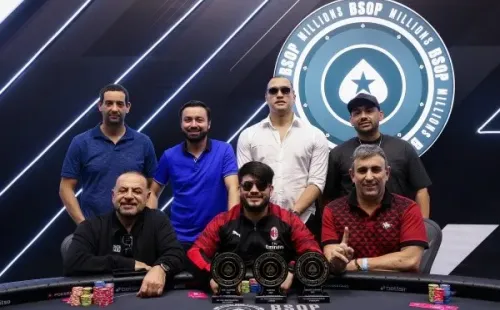 Mesa final PLO 5 Cartas (Foto: Divulgação/BSOP)