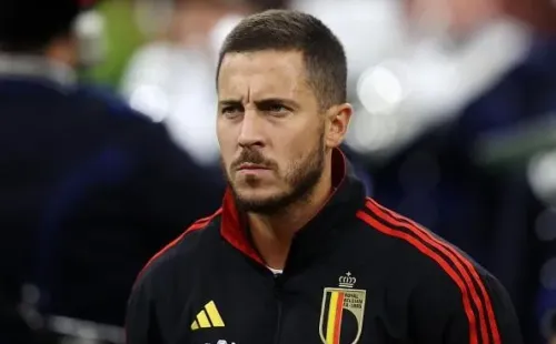 Dean Mouhtaropoulos/Getty Images – Hazard, jogador do Real Madrid e Seleção Belga