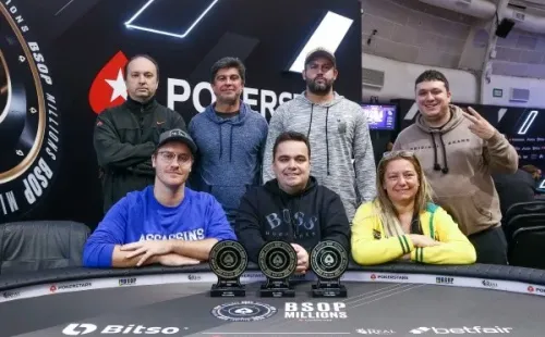 Mesa final do HORSE BSOP (Foto: Rafael Terra/BSOP)