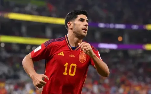 Photo by Stu Forster/Getty Images - Marco Asensio foi um dos autores na vitória por 7 x 0 em cima da Costa Rica
