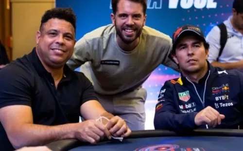 Ronaldo, Ramon Colillas e Sergio Perez (Foto: Reprodução instagram oficial Ramon Colillas @ramon_colillas)