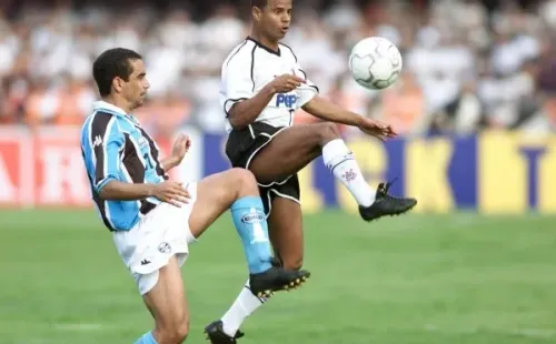 Getty Images/Fotógrafo de plantilla – Marcelinho Carioca fez história no Corinthians