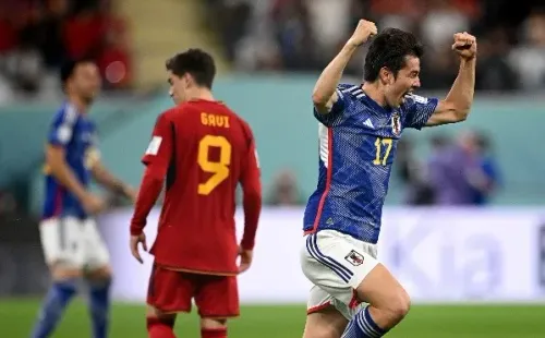 Photo by Clive Mason/Getty Images - Seleção da Espanha é surpreendida pelos japoneses