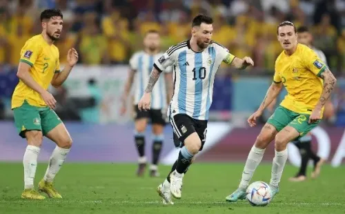 Photo by Alex Grimm/Getty Images - Seleção da Argentina briga pelo título da Copa do Mundo