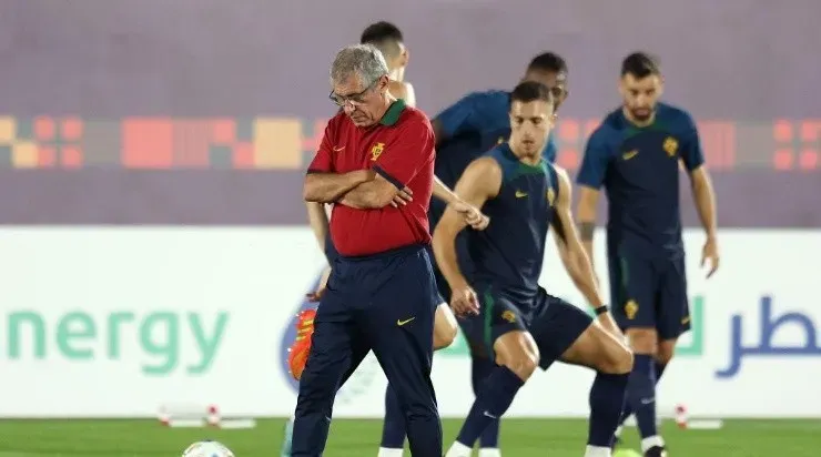 Fernando Santos não garantiu Cristiano Ronaldo no time titular de Portugal contra a Suíça.