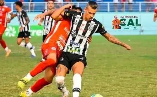 Foto: Arquivo Pessoal Thallyson/Instagram - Tallyson atuou pelo ASA-AL em 2022